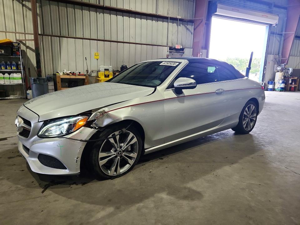 62505036 :رقم المزاد ، WDDWK4KB2JF682295 vin ، 2018 Mercedes-benz C مزاد بيع