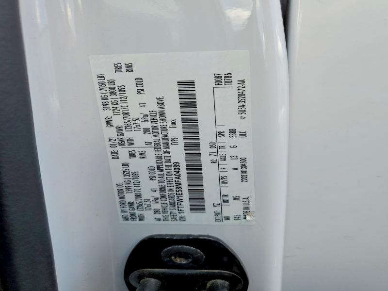 Продажа на аукционе авто 2021 Ford F150, vin: 1FTFW1E58MFA04089, номер лота: 61495486