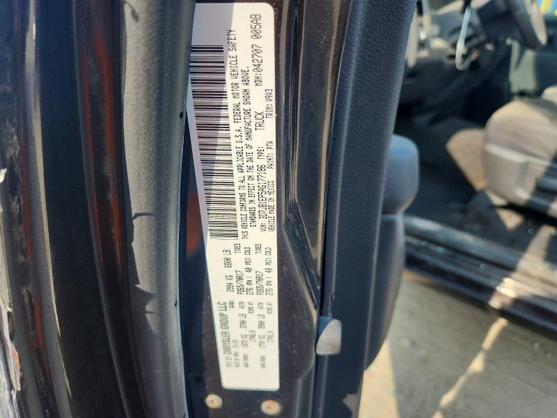 62208616 :رقم المزاد ، 3D7JB1EP5AG177186 vin ، 2010 Dodge Ram 1500 مزاد بيع