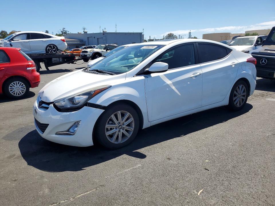 Auction sale of the 2015 Hyundai Elantra, vin: 5NPDH4AE2FH550095, lot number: 61060256