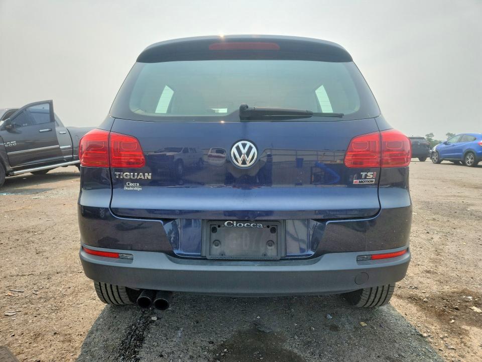 61223856 :رقم المزاد ، WVGBV7AXXGW593335 vin ، 2016 Volkswagen Tiguan مزاد بيع