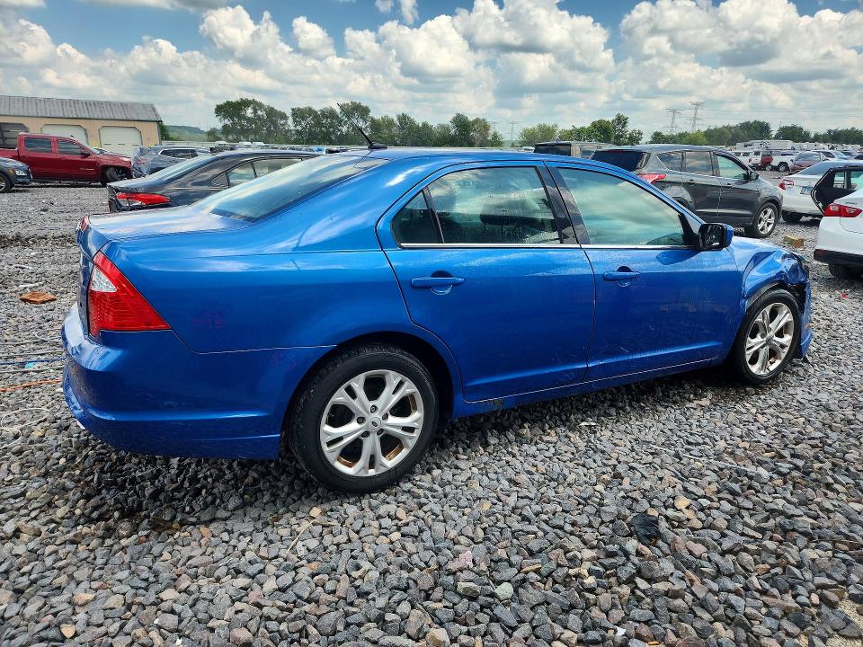 60040706 :رقم المزاد ، 3FAHP0HA9CR319435 vin ، 2012 Ford Fusion مزاد بيع