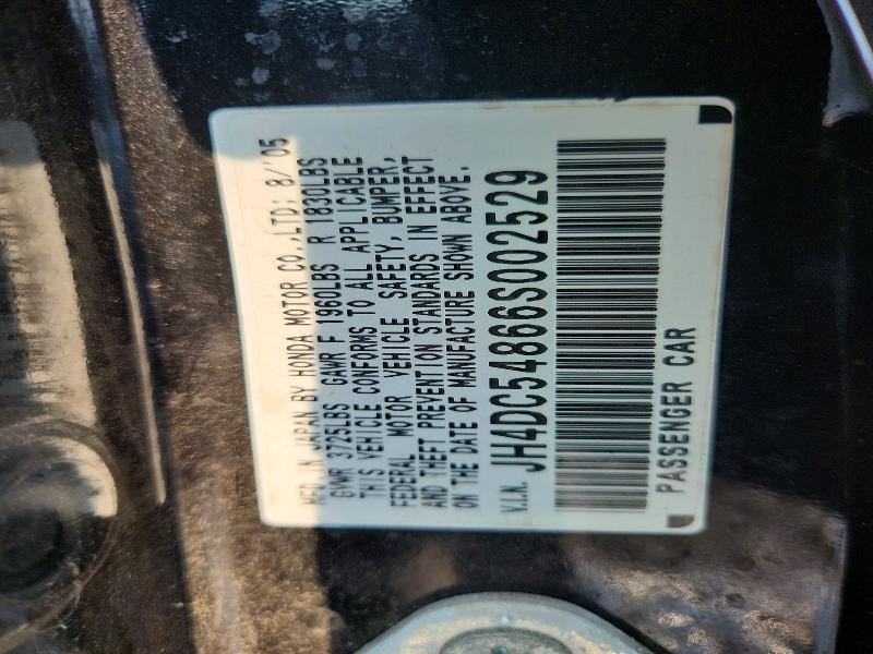 Aukcja sprzedaży 2006 Acura Rsx, vin: JH4DC54866S002529, numer aukcji: 62491576