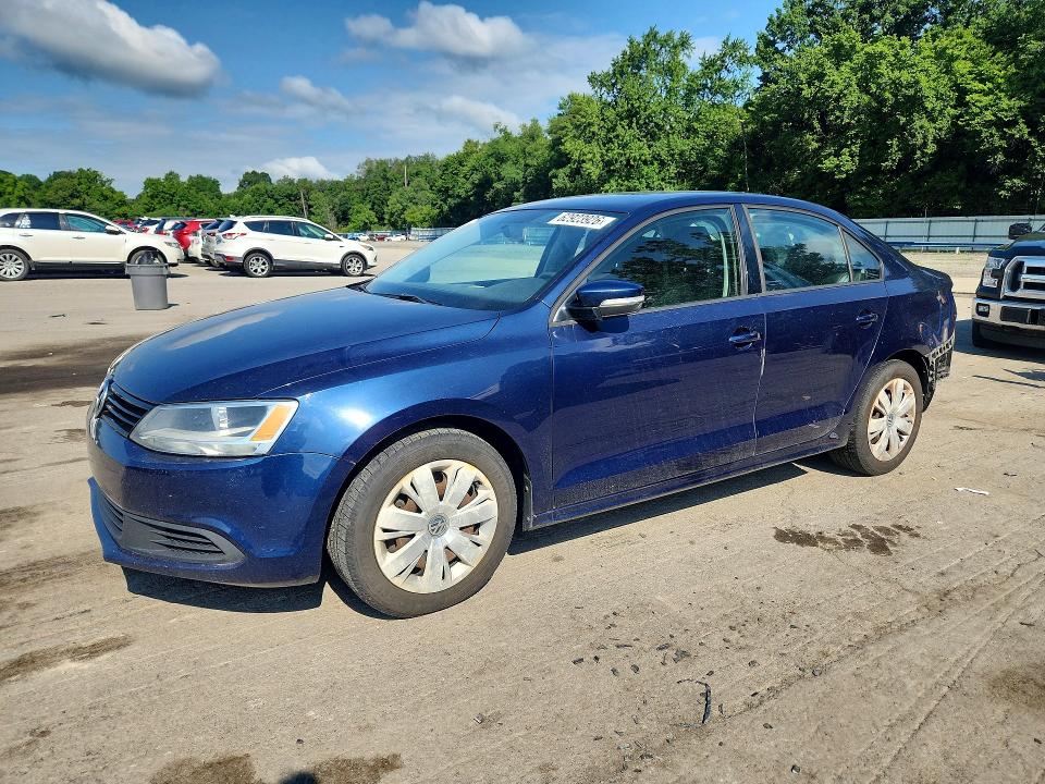 2014 Volkswagen Jetta მანქანა იყიდება აუქციონზე, vin: 3VWD17AJ0EM418915, აუქციონის ნომერი: 62923926