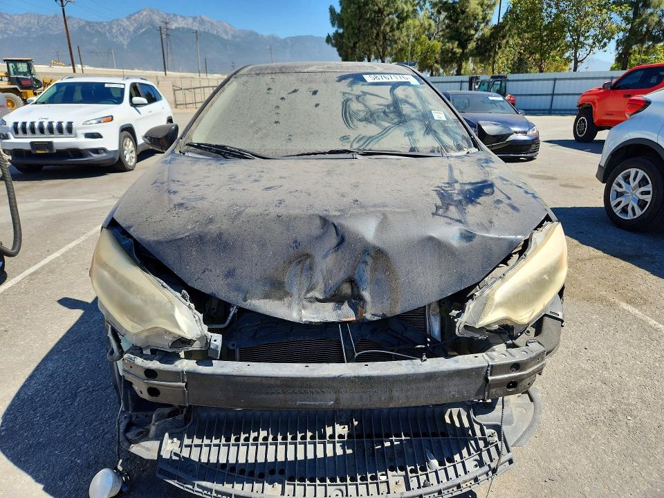 58767176 :رقم المزاد ، 5YFBURHE8FP308033 vin ، 2015 Toyota Corolla مزاد بيع