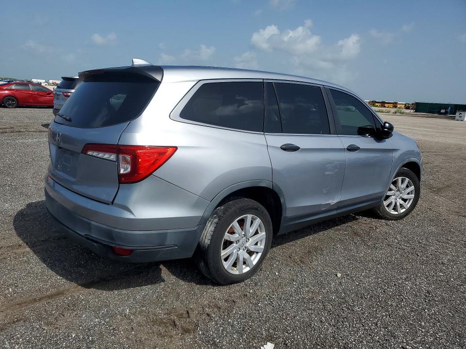 59827576 :رقم المزاد ، 5FNYF5H16KB033410 vin ، 2019 Honda Pilot مزاد بيع