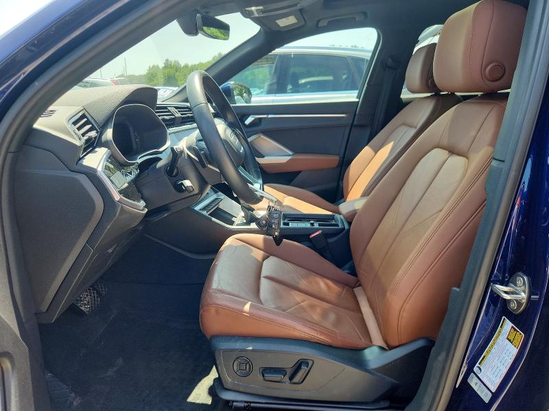 62209616 :رقم المزاد ، WA1DECF38M1017080 vin ، 2021 Audi Q3 مزاد بيع