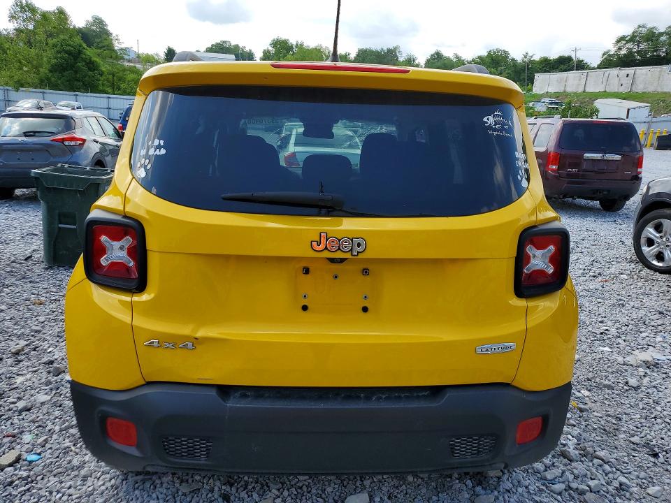 Продажа на аукционе авто 2017 Jeep Renegade, vin: ZACCJBBB0HPF30012, номер лота: 59376406