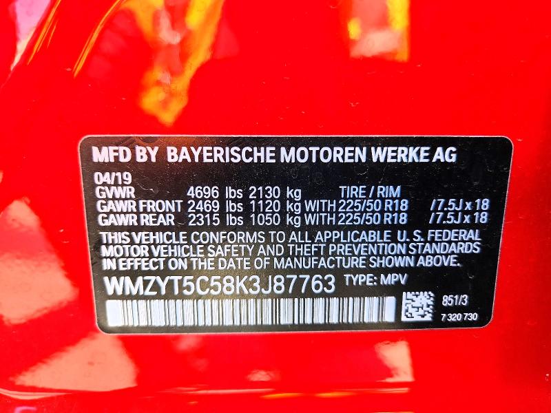Продаж на аукціоні авто 2019 Mini Cooper, vin: WMZYT5C58K3J87763, номер лоту: 60616996