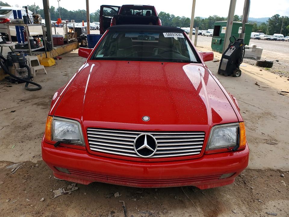 58897836 :رقم المزاد ، WDBFA67E3PF075261 vin ، 1993 Mercedes-benz 500 مزاد بيع