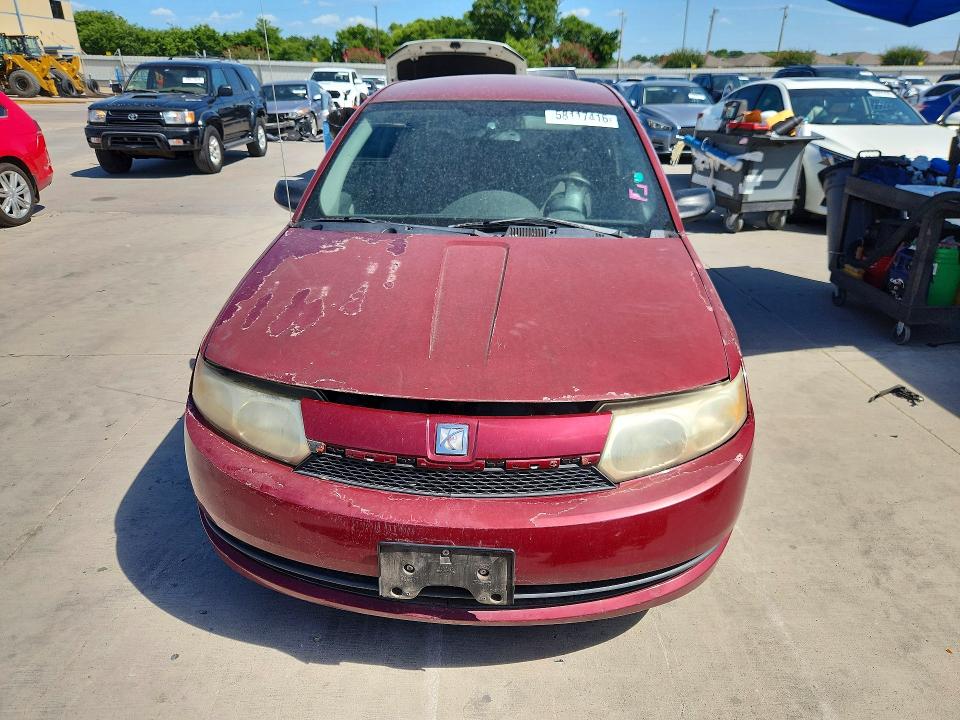 58117416 :رقم المزاد ، 1G8AJ52F24Z134911 vin ، 2004 Saturn Ion مزاد بيع
