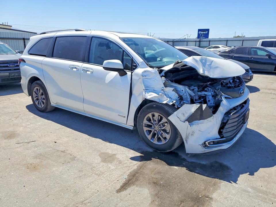 Aukcja sprzedaży 2021 Toyota Sienna, vin: 5TDJRKECXMS058130, numer aukcji: 60875136