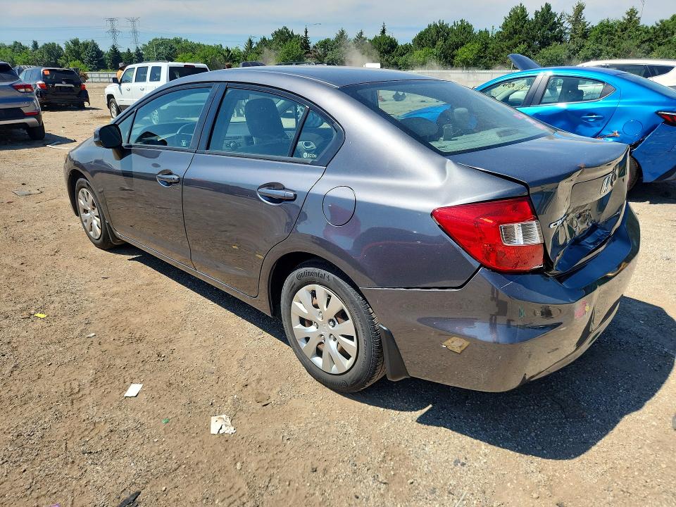 59694866 :رقم المزاد ، 19XFB2F58CE106372 vin ، 2012 Honda Civic مزاد بيع