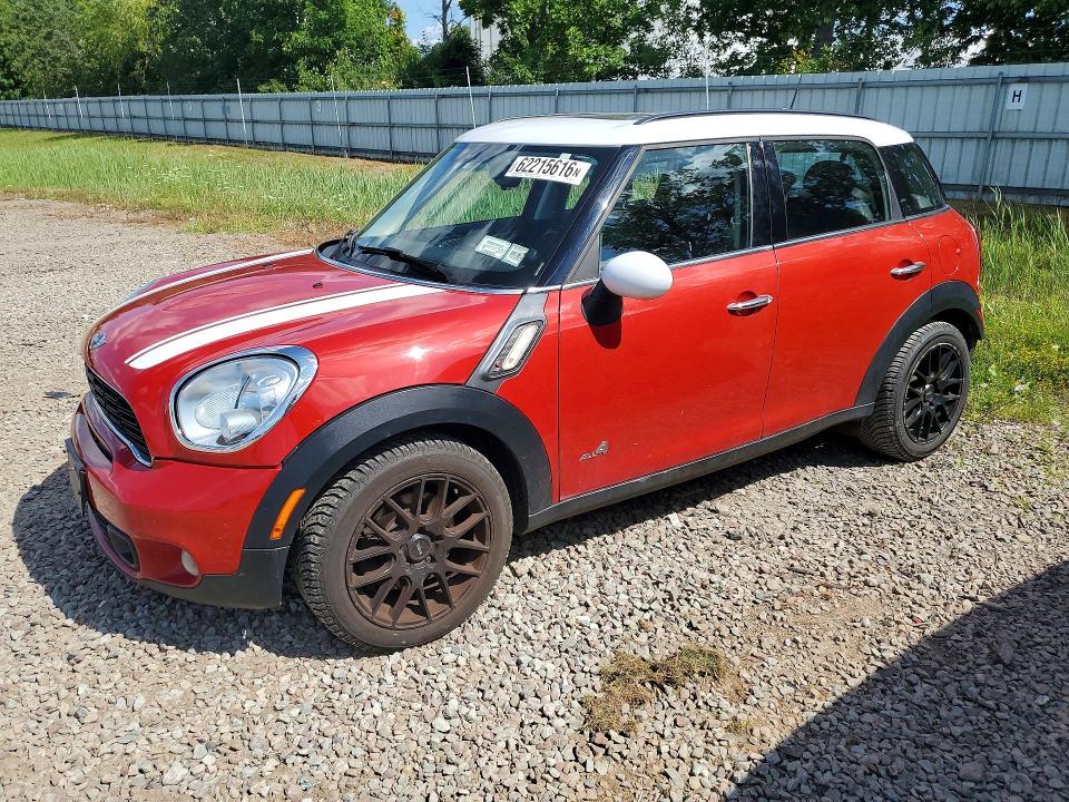 2013 Mini Countryman მანქანა იყიდება აუქციონზე, vin: WMWZC5C55DWM16404, აუქციონის ნომერი: 62215616