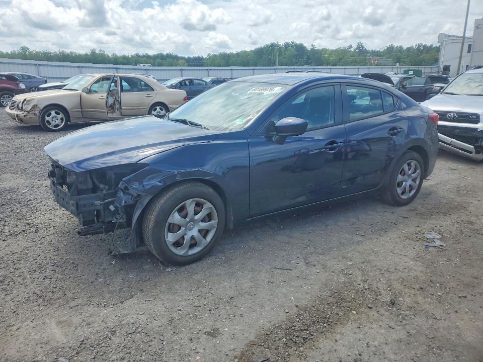 60169976 :رقم المزاد ، JM1BM1T77G1307133 vin ، 2016 Mazda 3 مزاد بيع
