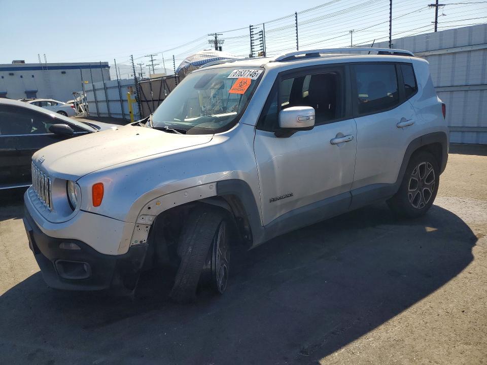 2016 Jeep Renegade მანქანა იყიდება აუქციონზე, vin: ZACCJBDT8GPD48305, აუქციონის ნომერი: 61637146