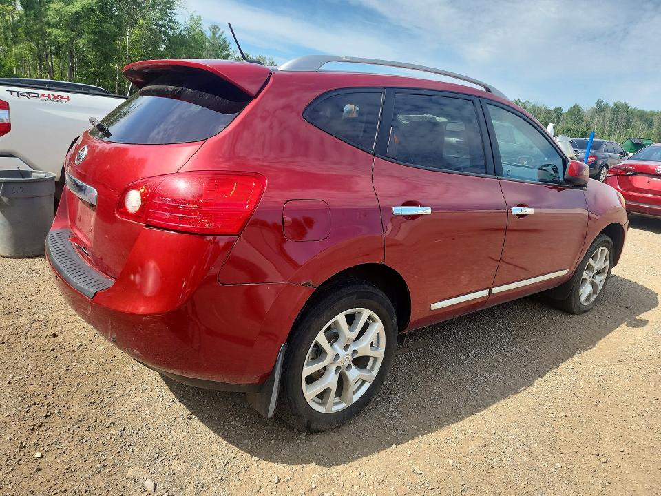60086146 :رقم المزاد ، JN8AS5MV4BW257233 vin ، 2011 Nissan Rogue مزاد بيع