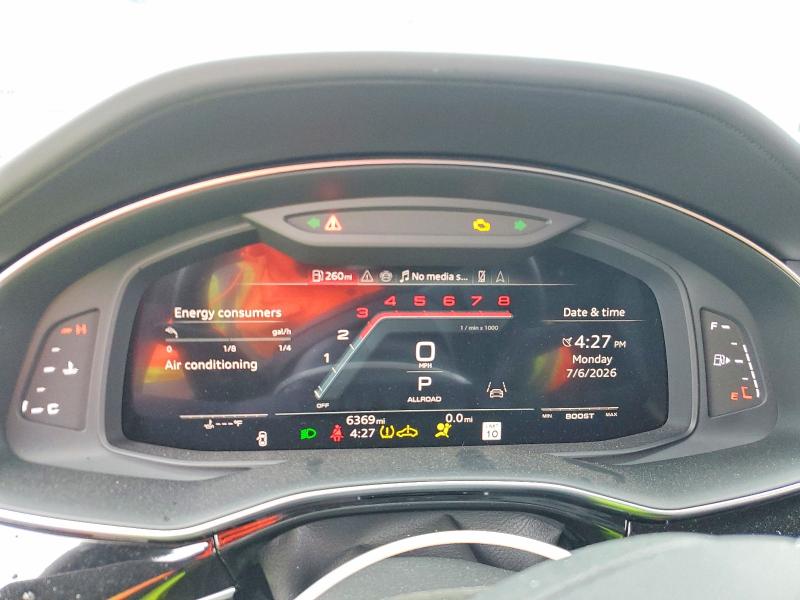 Продажа на аукционе авто 2025 Audi Sq8, vin: WA1CWBF10SD034050, номер лота: 59689846
