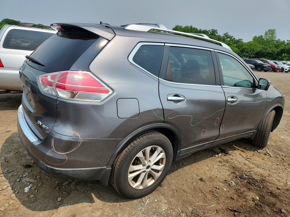 Aukcja sprzedaży 2015 Nissan Rogue, vin: KNMAT2MVXFP506769, numer aukcji: 60668806