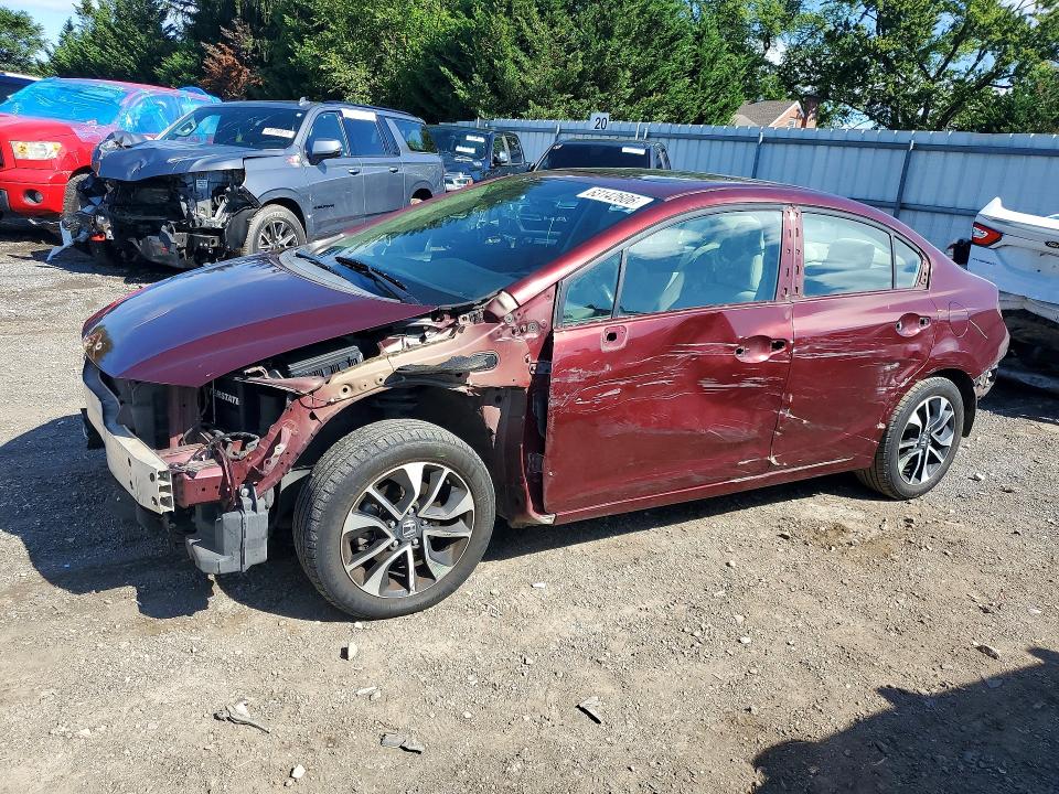 Auction sale of the 2013 Honda Civic, vin: 2HGFB2F89DH516244, lot number: 63142606