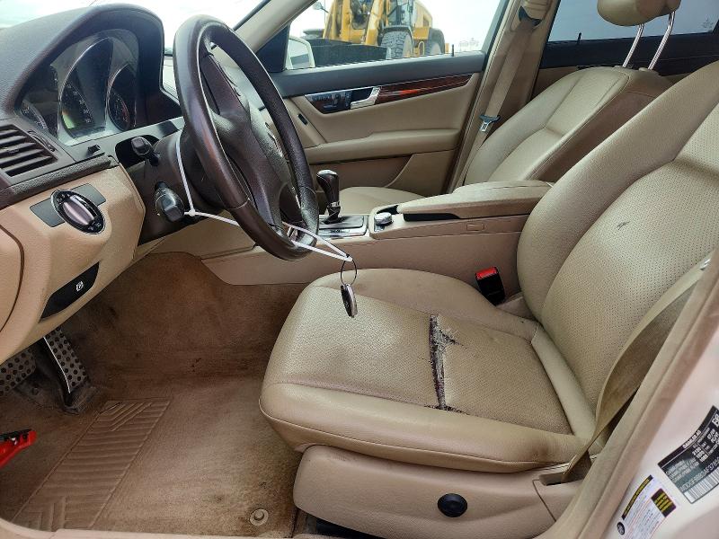 2010 Mercedes-benz C მანქანა იყიდება აუქციონზე, vin: WDDGF8BB3AF378506, აუქციონის ნომერი: 62859626