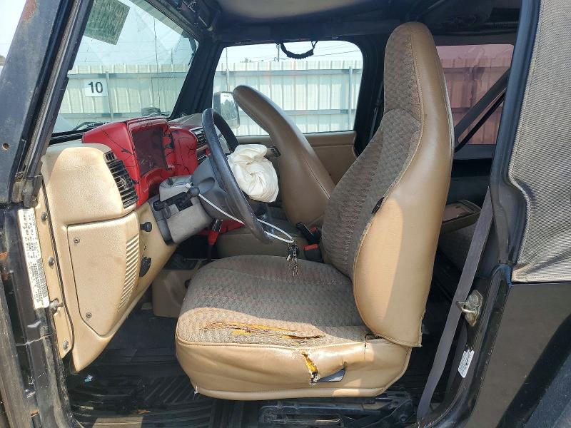 2000 Jeep Wrangler / Tj მანქანა იყიდება აუქციონზე, vin: 1J4FA49SXYP778001, აუქციონის ნომერი: 63531766