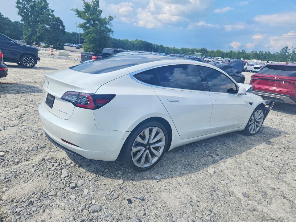 2019 Tesla Model 3 მანქანა იყიდება აუქციონზე, vin: 5YJ3E1EB4KF513660, აუქციონის ნომერი: 60122736