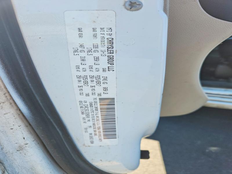 Продажа на аукционе авто 2014 Chrysler Town & Country, vin: 2C4RC1BG1ER208349, номер лота: 59736086