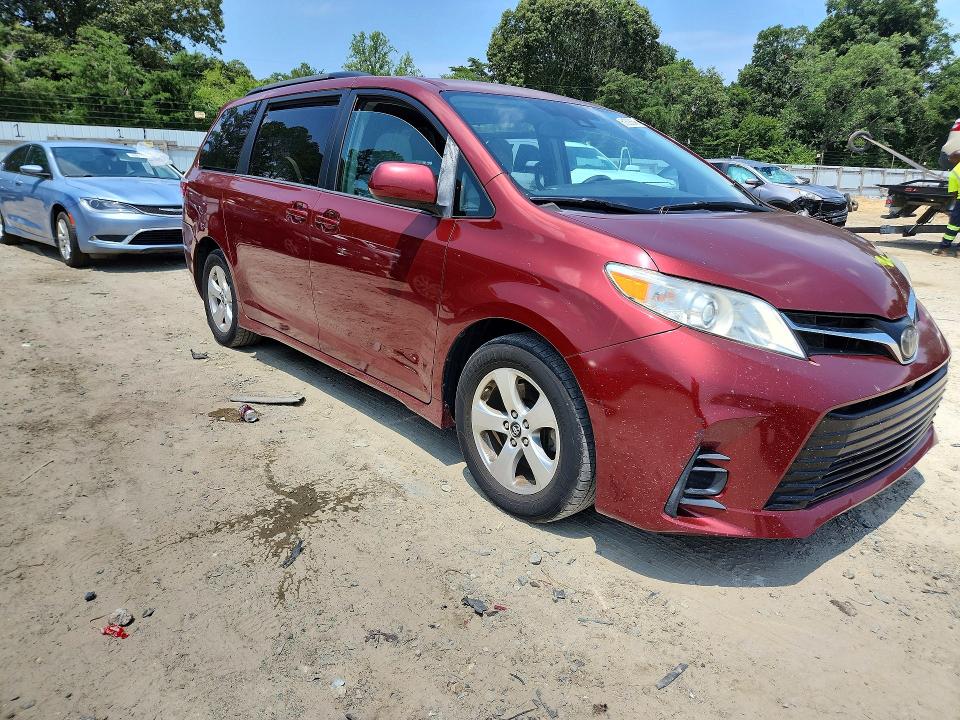 Продаж на аукціоні авто 2018 Toyota Sienna, vin: 5TDKZ3DC1JS903051, номер лоту: 61606846