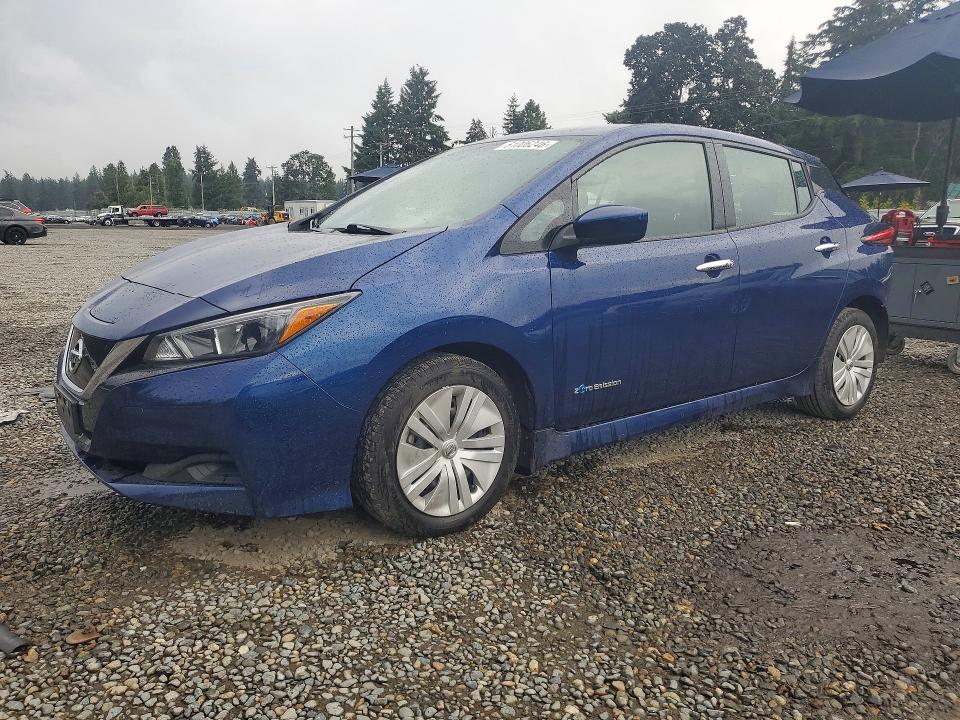 61006246 :رقم المزاد ، 1N4AZ1CP8JC314672 vin ، 2018 Nissan Leaf مزاد بيع