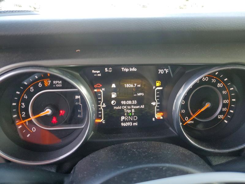 Aukcja sprzedaży 2018 Jeep Wrangler Unlimited, vin: 1C4HJXDG9JW167696, numer aukcji: 62305316