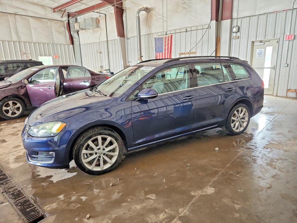 2016 Volkswagen Golf Sportwagen მანქანა იყიდება აუქციონზე, vin: 3VWC17AU1GM509412, აუქციონის ნომერი: 61696976