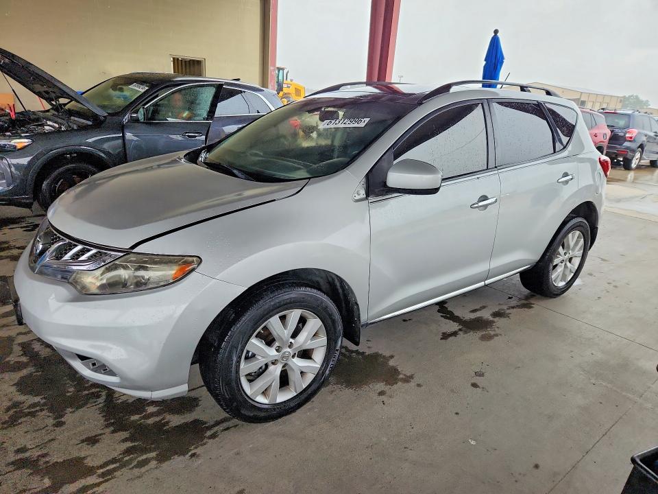 61312996 :رقم المزاد ، JN8AZ1MU8EW416139 vin ، 2014 Nissan Murano مزاد بيع