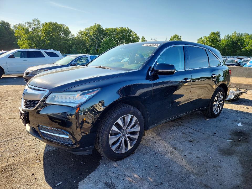 Продажа на аукционе авто 2016 Acura Mdx, vin: 5FRYD4H4XGB061565, номер лота: 61543136