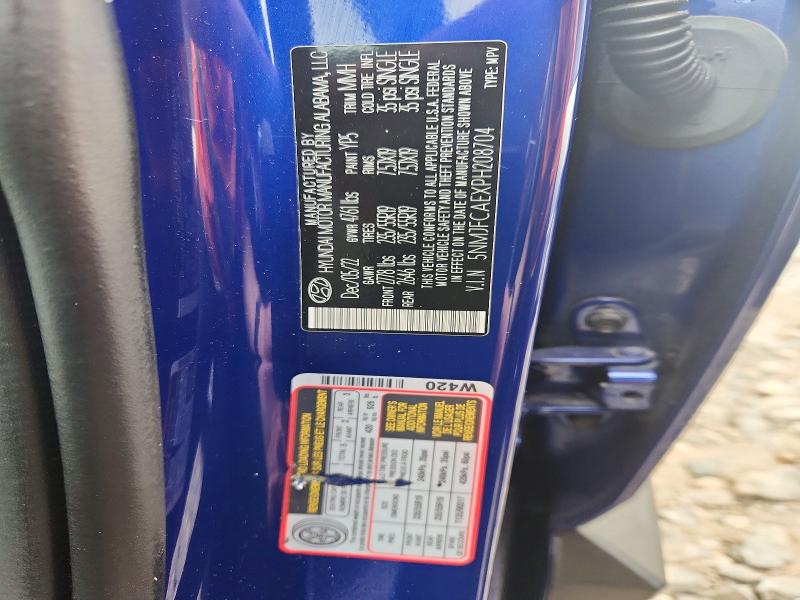 Aukcja sprzedaży 2023 Hyundai Tucson, vin: 5NMJFCAEXPH208704, numer aukcji: 62694116