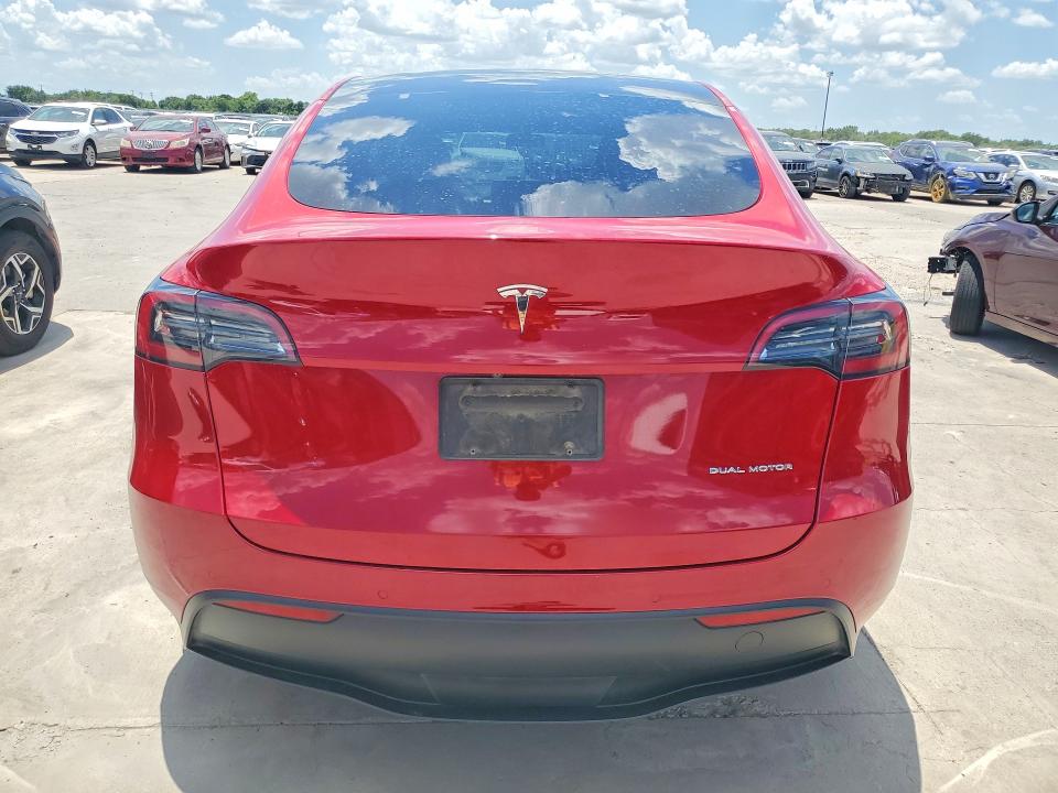 2022 Tesla Model Y მანქანა იყიდება აუქციონზე, vin: 7SAYGDEE1NF480877, აუქციონის ნომერი: 60087456