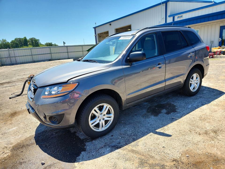 61000046 :رقم المزاد ، 5NMSGDAB9AH397883 vin ، 2010 Hyundai Santa Fe مزاد بيع