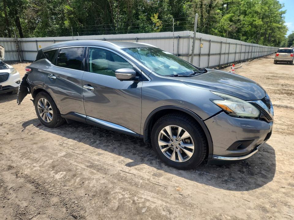 2015 Nissan Murano მანქანა იყიდება აუქციონზე, vin: 5N1AZ2MGXFN221237, აუქციონის ნომერი: 62355156
