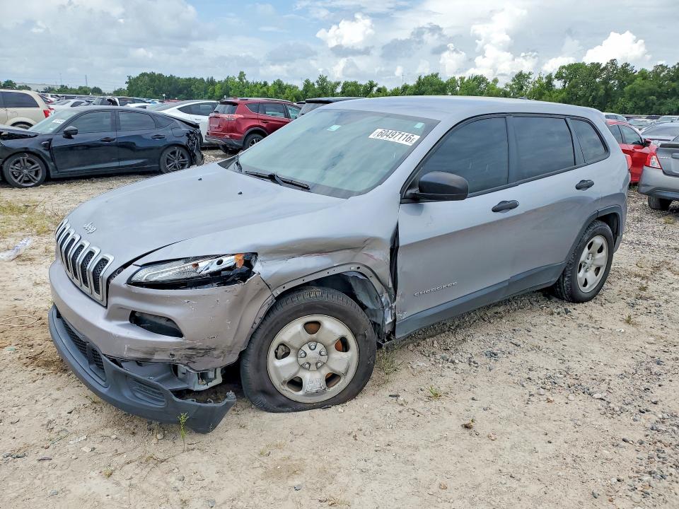 2014 Jeep Cherokee მანქანა იყიდება აუქციონზე, vin: 1C4PJLAB6EW104395, აუქციონის ნომერი: 60497116