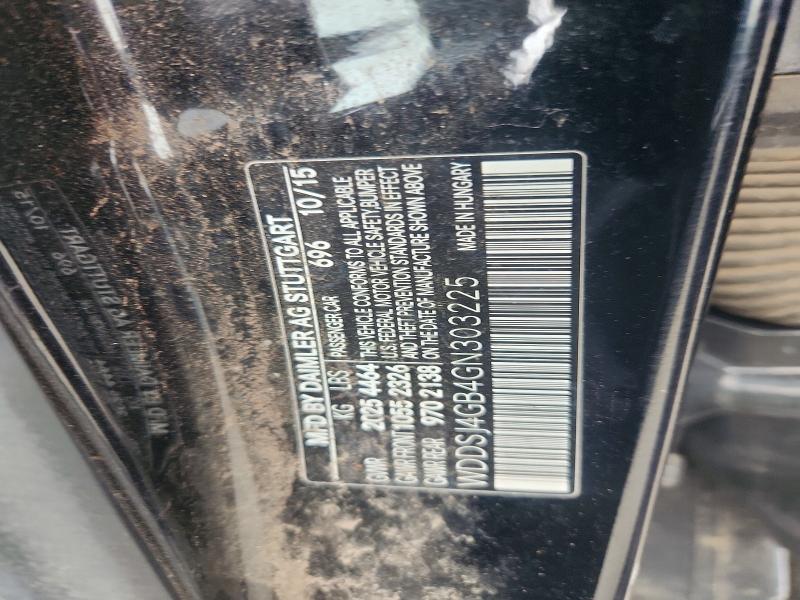 2016 Mercedes-benz Cla მანქანა იყიდება აუქციონზე, vin: WDDSJ4GB4GN303225, აუქციონის ნომერი: 61368606