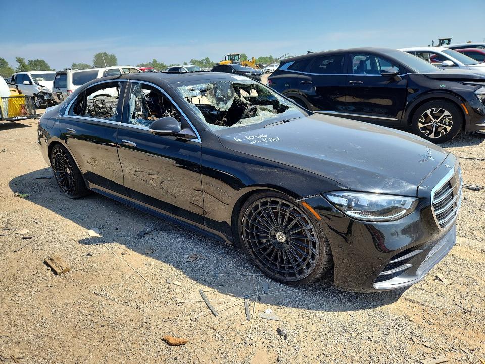 57414446 :رقم المزاد ، W1K6G7GB2NA129774 vin ، 2022 Mercedes-benz S مزاد بيع