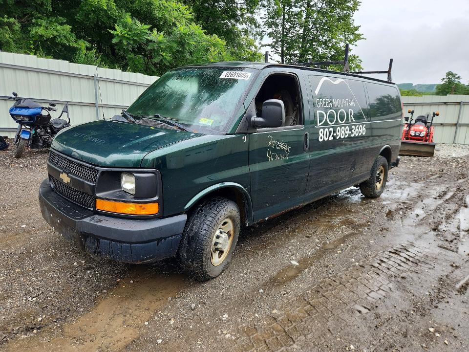 Продажа на аукционе авто 2012 Chevrolet Express 2500, vin: 1GCWGGCA8C1200240, номер лота: 62691086