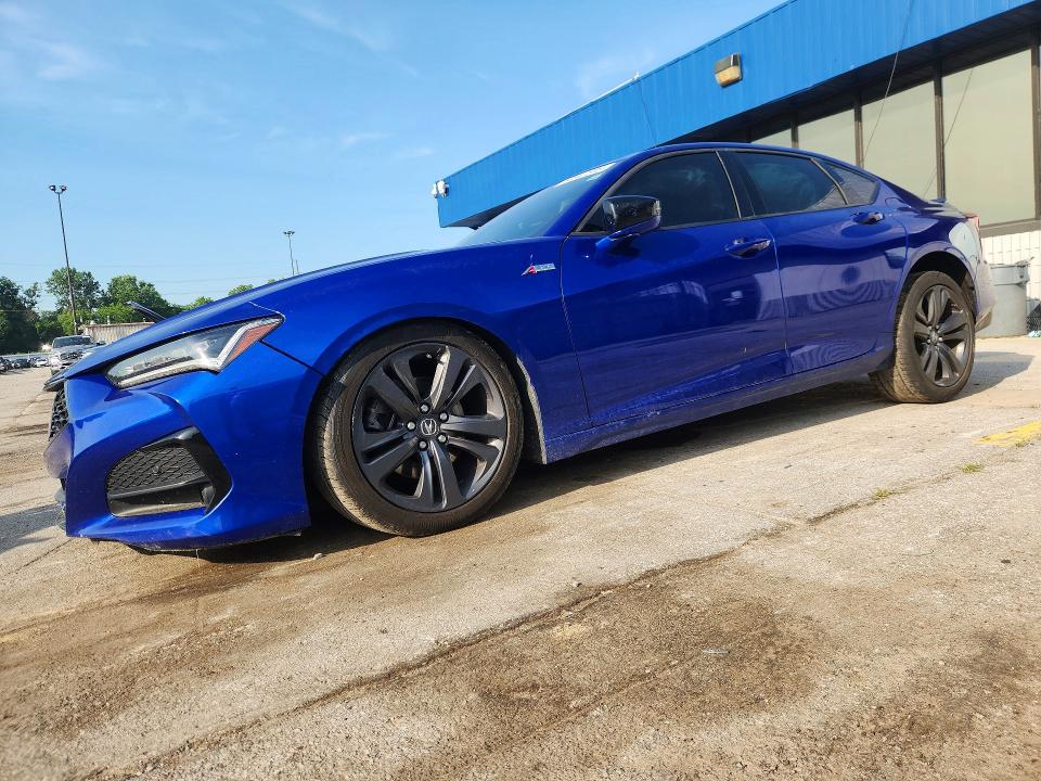 2022 Acura Tlx მანქანა იყიდება აუქციონზე, vin: 19UUB5F55NA001577, აუქციონის ნომერი: 60947696