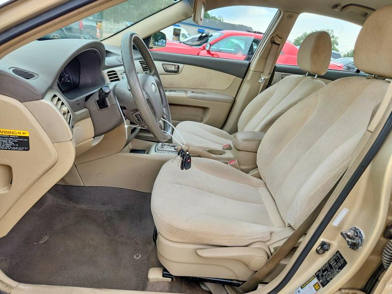 2007 Kia Optima მანქანა იყიდება აუქციონზე, vin: KNAGE123775146788, აუქციონის ნომერი: 58936736