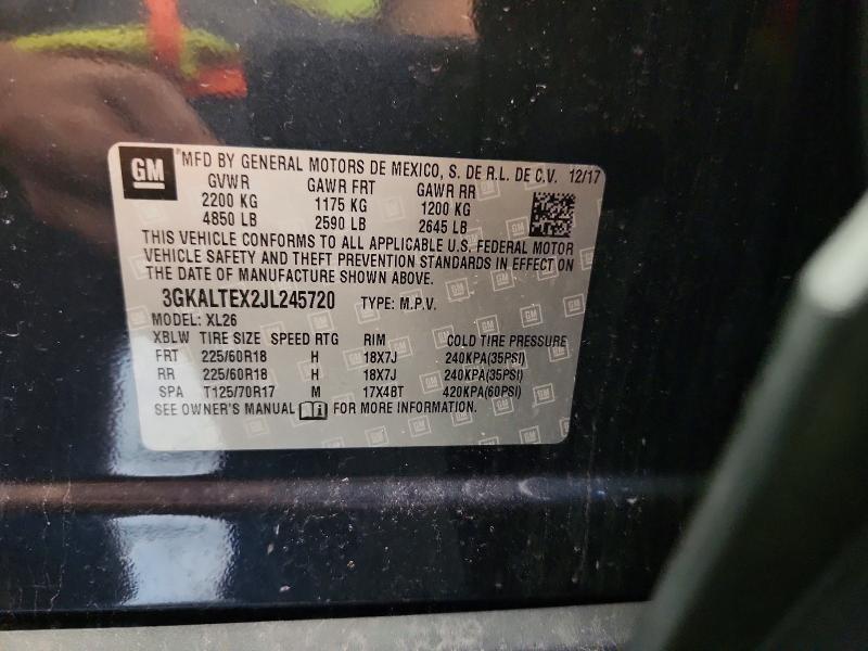 Продажа на аукционе авто 2018 Gmc Terrain, vin: 3GKALTEX2JL245720, номер лота: 59697236