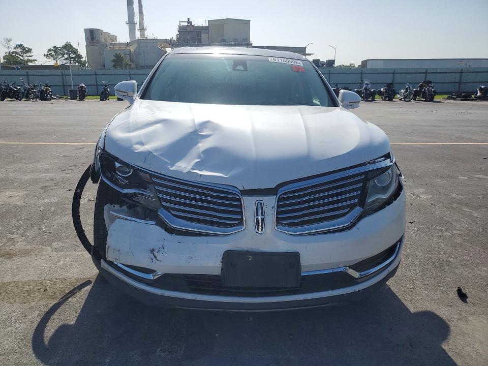 61160306 :رقم المزاد ، 2LMTJ6KRXGBL54836 vin ، 2016 Lincoln Mkx مزاد بيع