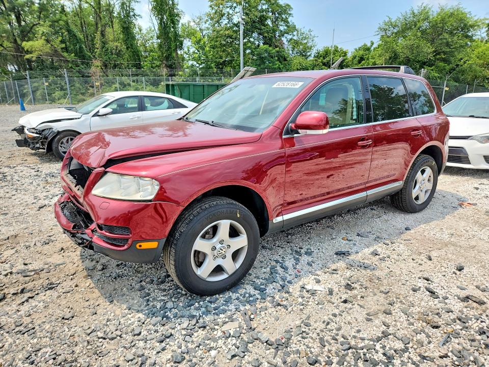 Продажа на аукционе авто 2004 Volkswagen Touareg, vin: WVGBC67L04D022738, номер лота: 62528166