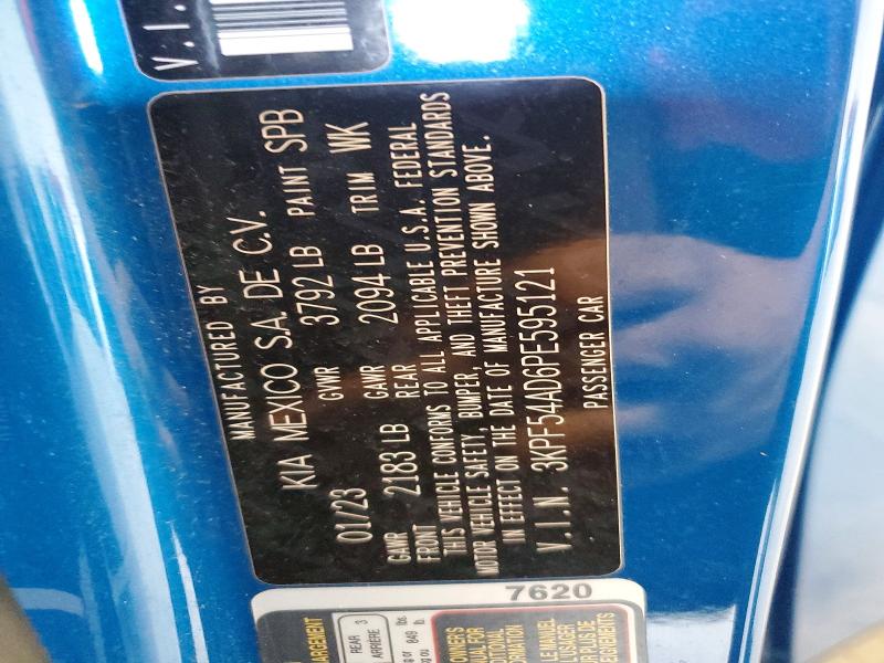 Aukcja sprzedaży 2023 Kia Forte, vin: 3KPF54AD6PE595121, numer aukcji: 61931886