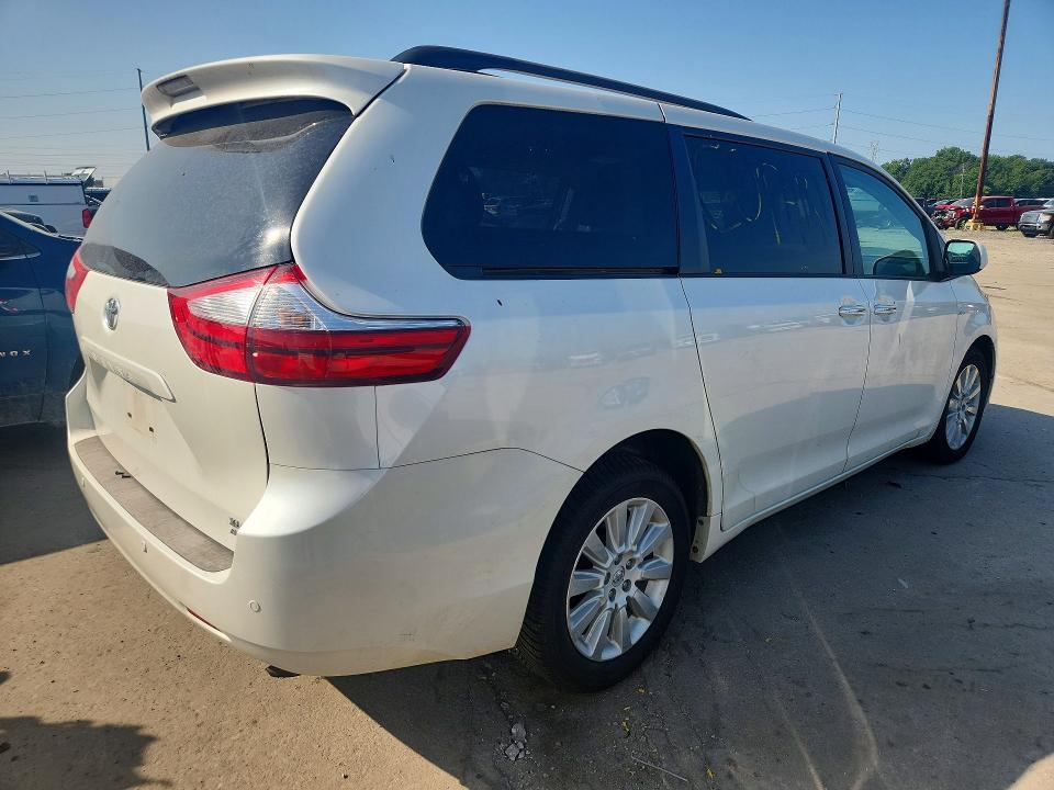 2016 Toyota Sienna მანქანა იყიდება აუქციონზე, vin: 5TDDK3DCXGS143384, აუქციონის ნომერი: 59218936