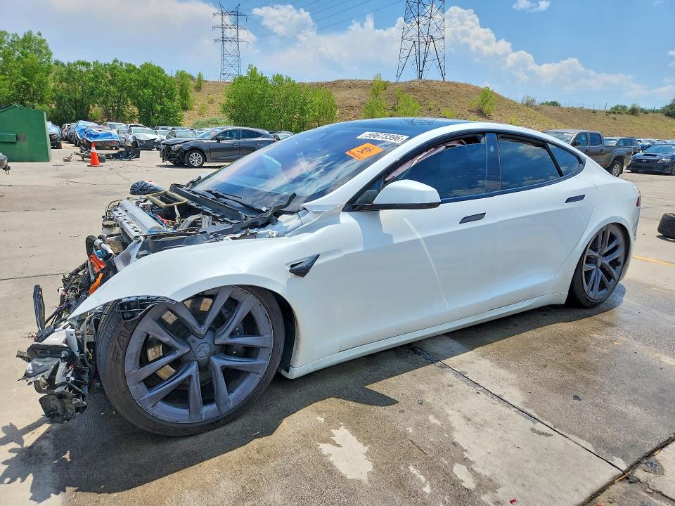 Продажа на аукционе авто 2022 Tesla Model S, vin: 5YJSA1E59NF468060, номер лота: 59673396